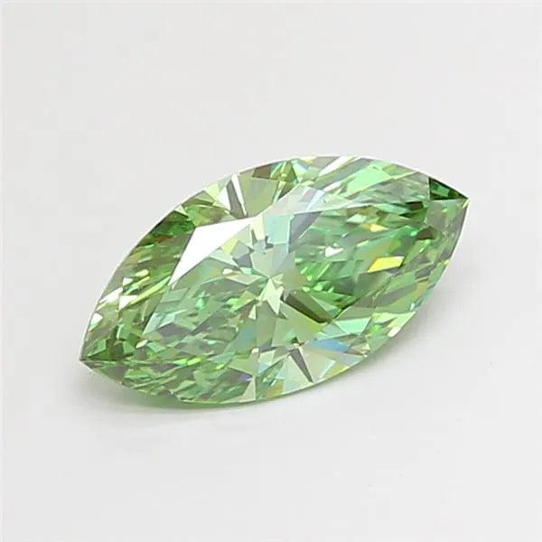 2.03ct Marquise Lab Grown Diamond (Colour Fancy Vivid Green, Clarity VS1, IGI Certified)
