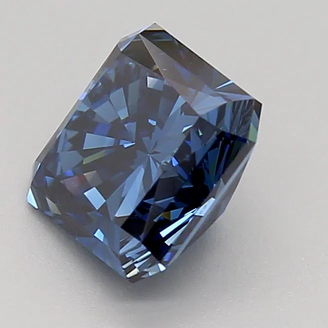2.05ct Cushion Lab Grown Diamond (Colour Fancy Deep Blue, Clarity VVS2, IGI Certified)