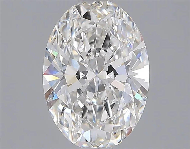 2.06ct Oval Lab Grown Diamond (Colour G, Clarity VVS2, IGI Certified)
