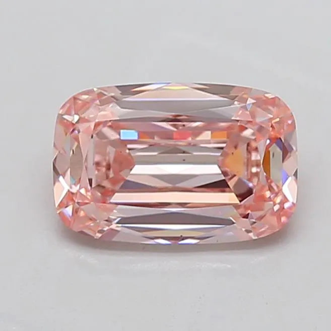 2.15ct Cushion brilliant Lab Grown Diamond (Colour Fancy Intense Pink, Clarity VS1, IGI Certified)