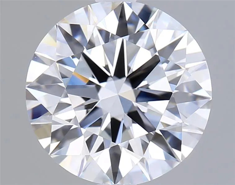 2.23ct Round Lab Grown Diamond (Colour D, Clarity VVS2, Cut EX, GIA Certified)