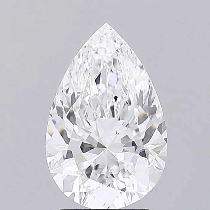 2.27ct Pear Lab Grown Diamond (Colour D, Clarity IF, IGI Certified)