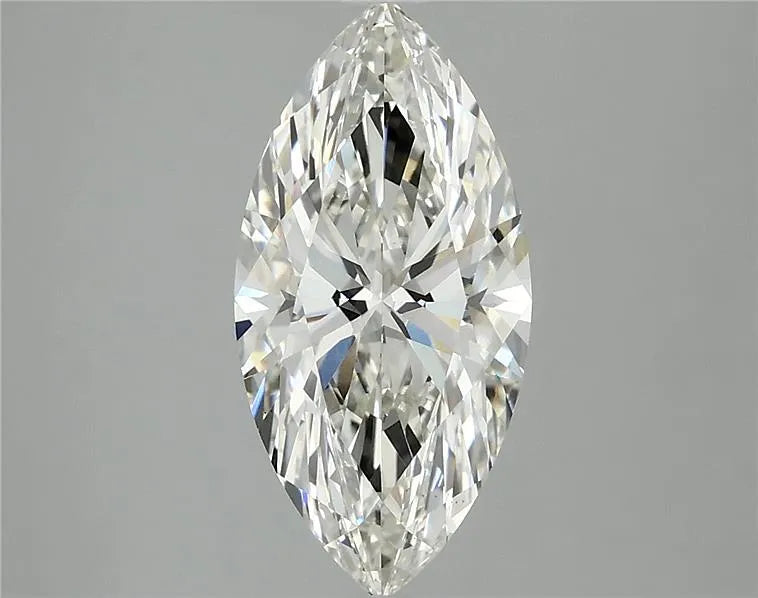 2.50ct Marquise Lab Grown Diamond (Colour H, Clarity VS1, IGI Certified)
