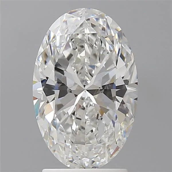 2.50ct Oval Lab Grown Diamond (Colour E, Clarity VVS2, IGI Certified)