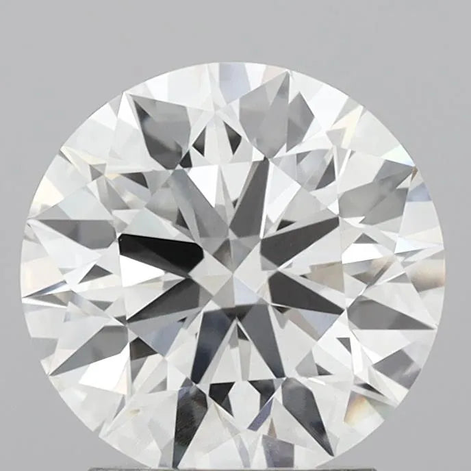 2.50ct Round Lab Grown Diamond (Colour F, Clarity VVS2, Cut ID, IGI Certified)