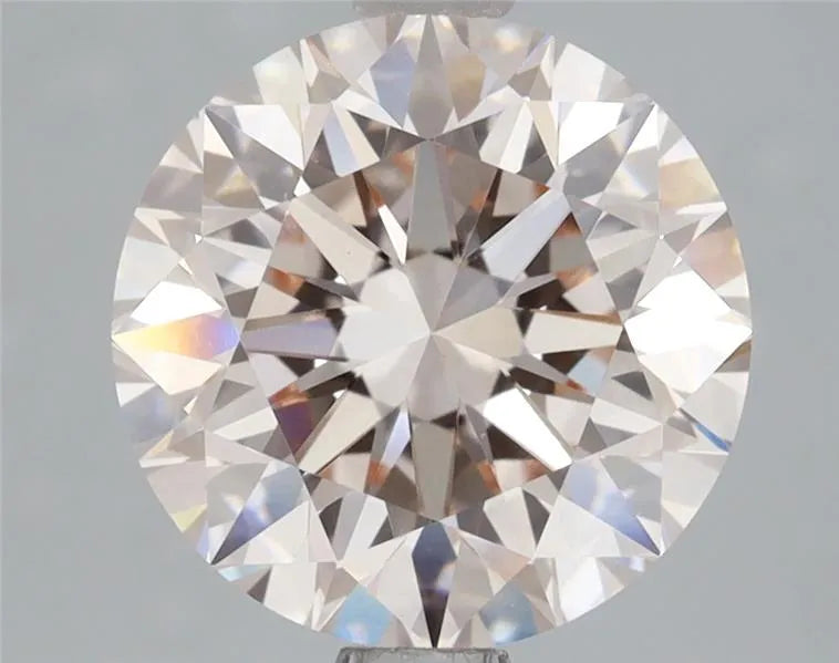 2.50ct Round Lab Grown Diamond (Colour Fancy Light Pink, Clarity VS1, Cut EX, IGI Certified)