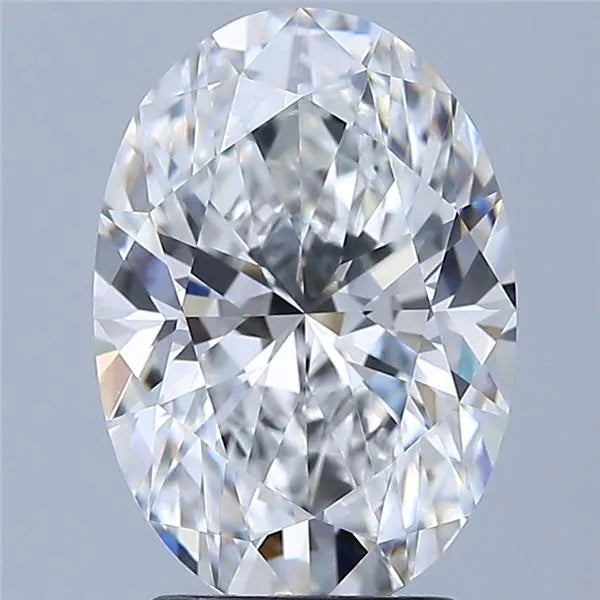 2.54ct Oval Lab Grown Diamond (Colour E, Clarity VVS1, IGI Certified)