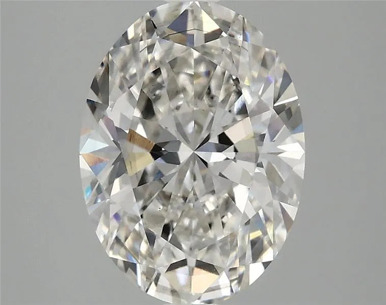 2.87ct Oval Lab Grown Diamond (Colour G, Clarity VS2, IGI Certified)