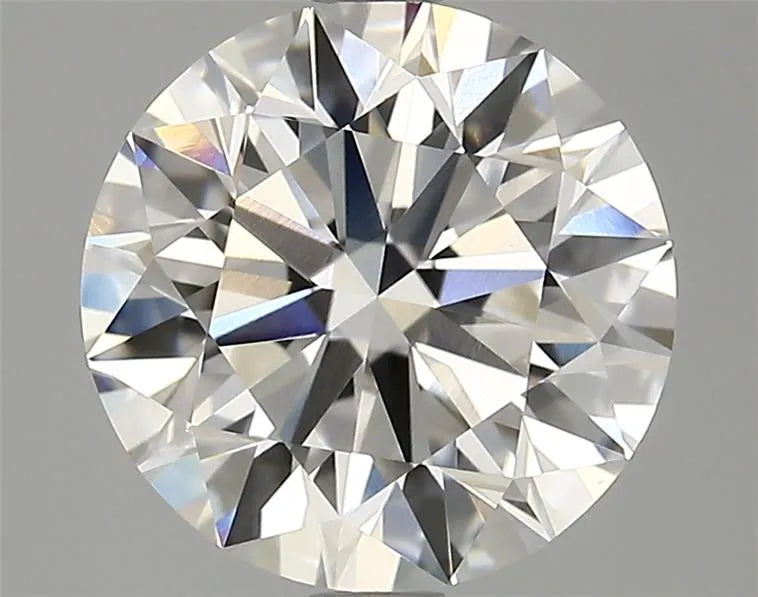 2.96ct Round Lab Grown Diamond (Colour F, Clarity VVS2, Cut EX, IGI Certified)