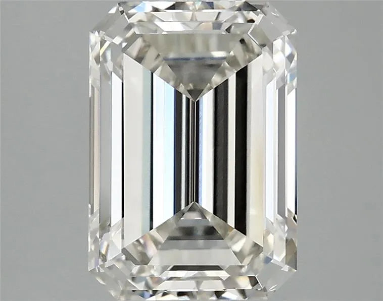 2.98ct Emerald Lab Grown Diamond (Colour H, Clarity VVS1, IGI Certified)