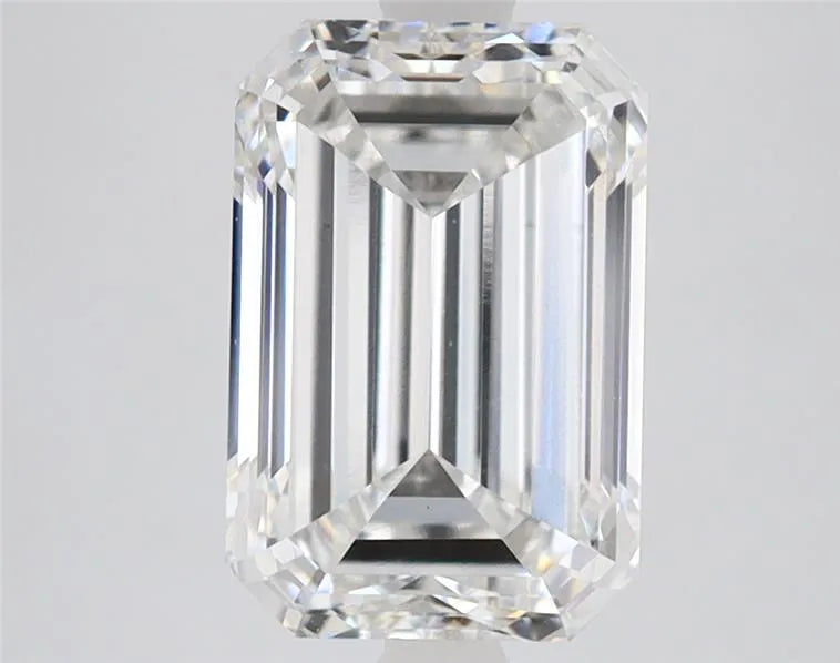 3.00ct Emerald Lab Grown Diamond (Colour F, Clarity VVS2, IGI Certified)