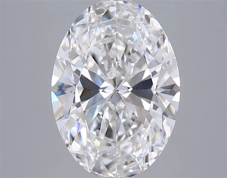 3.00ct Oval Lab Grown Diamond (Colour E, Clarity VVS1, IGI Certified)