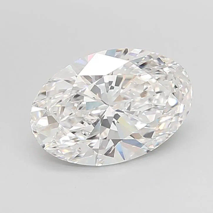 3.01ct Oval Lab Grown Diamond (Colour D, Clarity VVS2, IGI Certified)