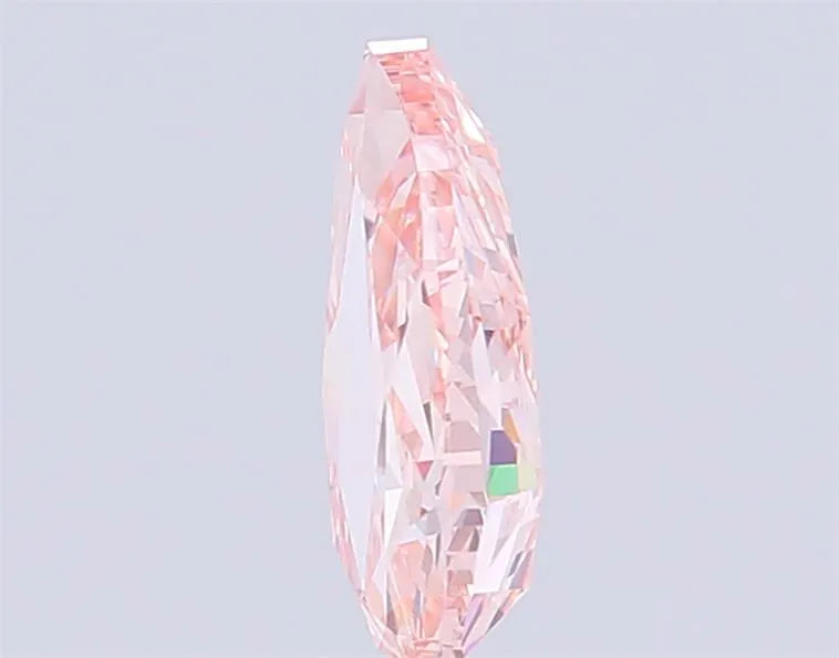 3.03ct Pear Lab Grown Diamond (Colour Fancy Intense Pink, Clarity VVS2, IGI Certified)
