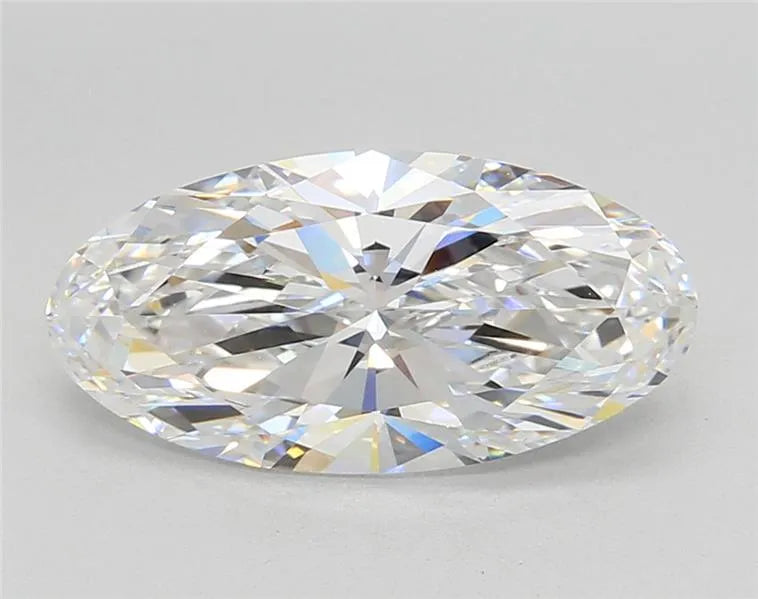 3.06ct Oval Lab Grown Diamond (Colour D, Clarity VVS2, IGI Certified)