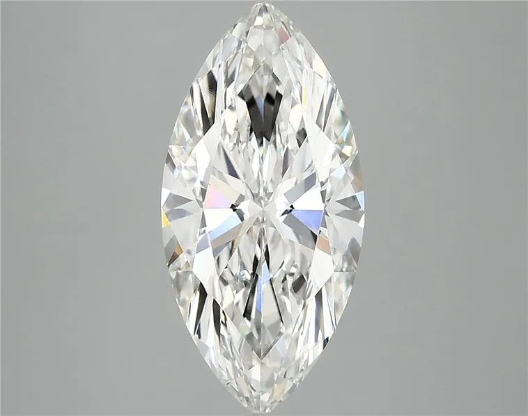3.07ct Marquise Lab Grown Diamond (Colour G, Clarity VVS2, IGI Certified)