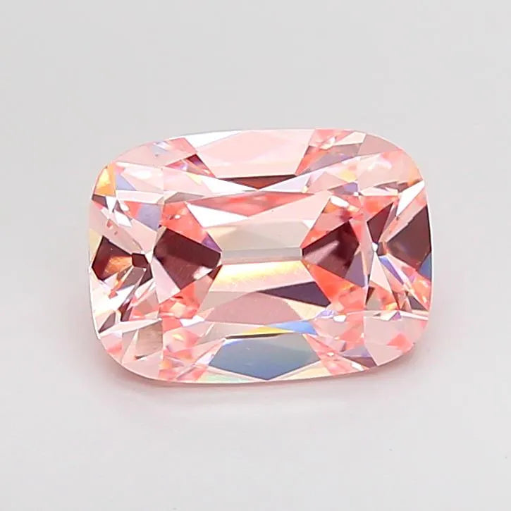 3.08ct Cushion brilliant Lab Grown Diamond (Colour Fancy Intense Pink, Clarity VS1, IGI Certified)