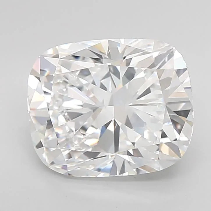 3.08ct Cushion modified Lab Grown Diamond (Colour D, Clarity IF, IGI Certified)