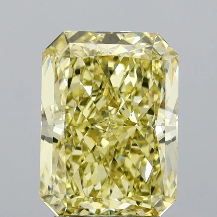 3.08ct Radiant Lab Grown Diamond (Colour Fancy Intense Yellow, Clarity VVS2, IGI Certified)