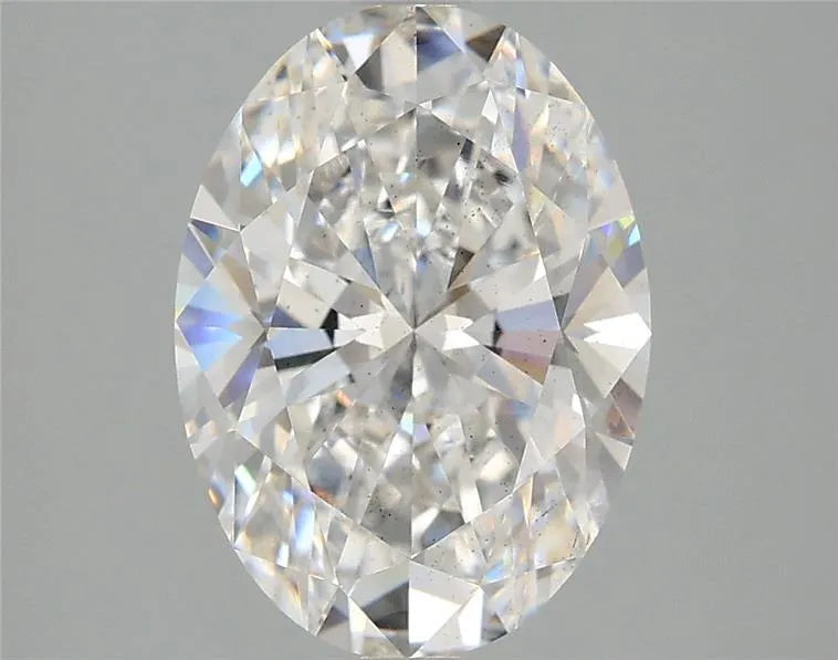 3.10ct Oval Lab Grown Diamond (Colour F, Clarity SI1, IGI Certified)