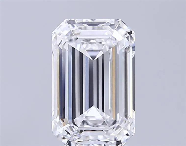 3.32ct Emerald Lab Grown Diamond (Colour D, Clarity VVS2, IGI Certified)