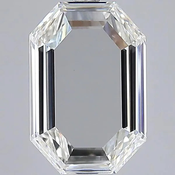 3.33ct Emerald Lab Grown Diamond (Colour F, Clarity VVS2, IGI Certified)