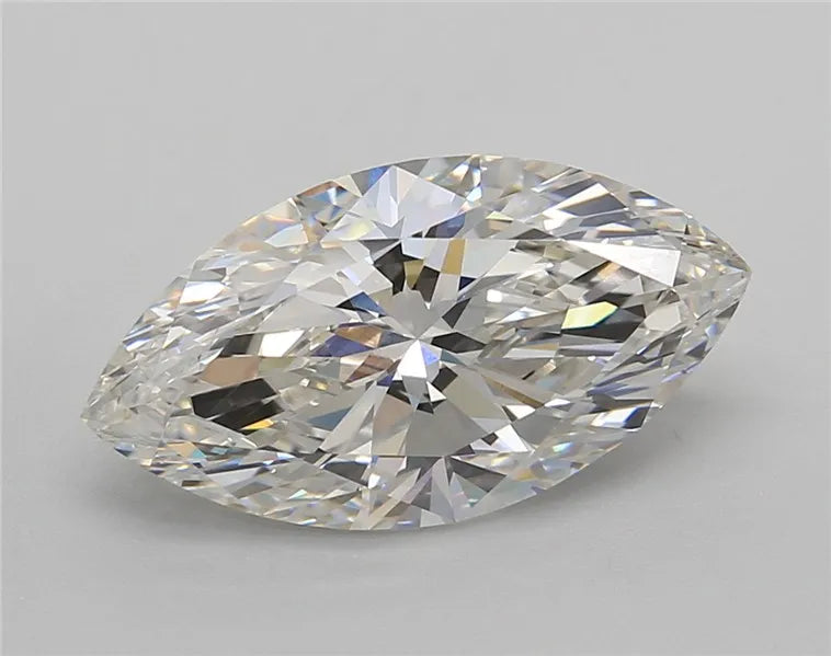 3.50ct Marquise Lab Grown Diamond (Colour G, Clarity VVS2, Cut EX, IGI Certified)