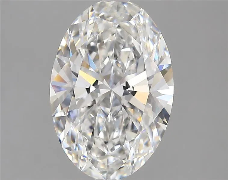 3.50ct Oval Lab Grown Diamond (Colour E, Clarity VVS2, IGI Certified)