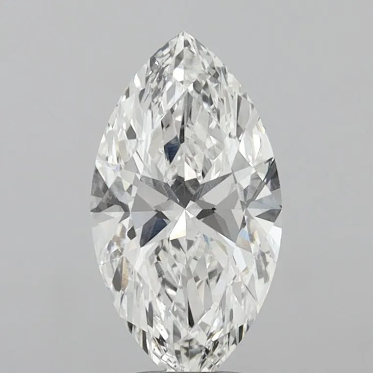3.52ct Marquise Lab Grown Diamond (Colour F, Clarity VVS1, IGI Certified)