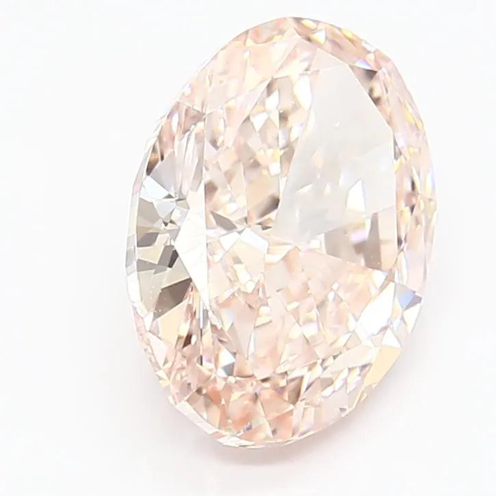 3.53ct Oval Lab Grown Diamond (Colour Fancy Intense Pink, Clarity VVS2, IGI Certified)