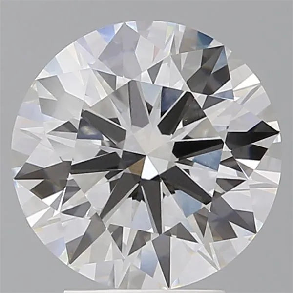 3.60ct Round Lab Grown Diamond (Colour E, Clarity VVS2, Cut ID, IGI Certified)
