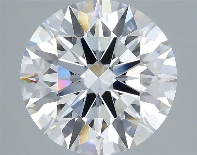4.06ct Round Lab Grown Diamond (Colour E, Clarity VVS2, Cut EX, WISE Certified)