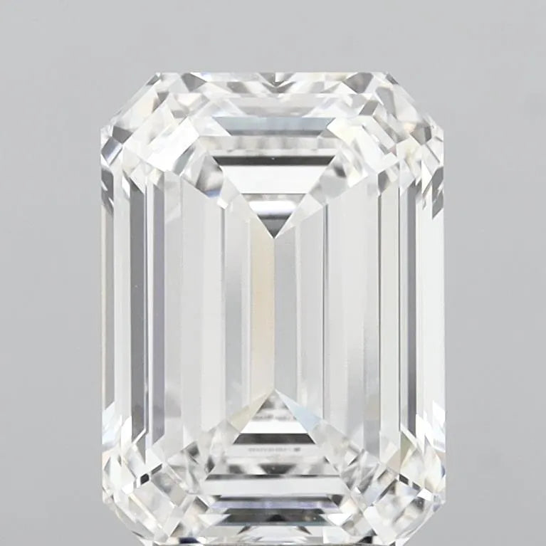 4.08ct Emerald Lab Grown Diamond (Colour E, Clarity VVS1, IGI Certified)