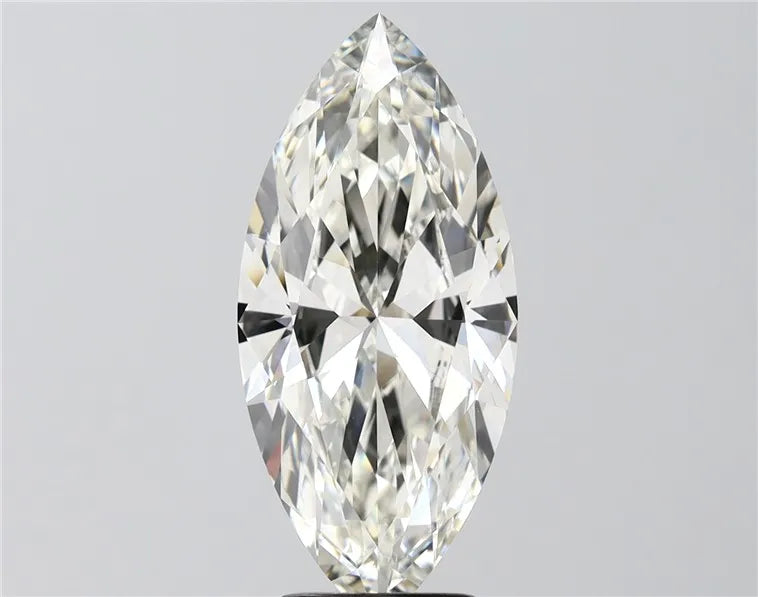 4.09ct Marquise Lab Grown Diamond (Colour G, Clarity VVS2, IGI Certified)
