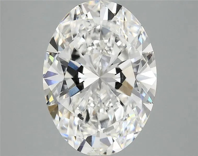4.14ct Oval Lab Grown Diamond (Colour E, Clarity VVS2, IGI Certified)