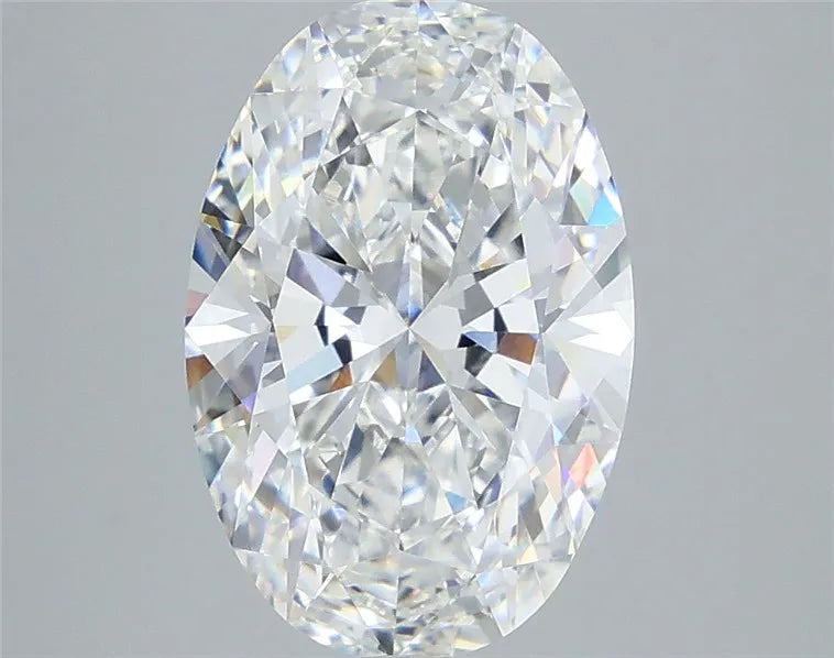 4.20ct Oval Lab Grown Diamond (Colour F, Clarity VVS2, IGI Certified)