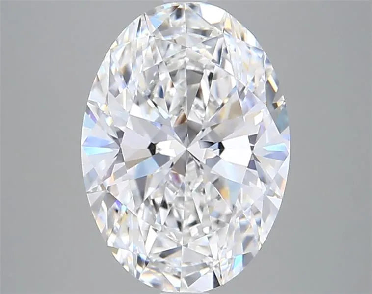 4.81ct Oval Lab Grown Diamond (Colour F, Clarity VVS2, IGI Certified)