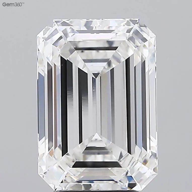 5.01ct Emerald Lab Grown Diamond (Colour G, Clarity VVS2, IGI Certified)