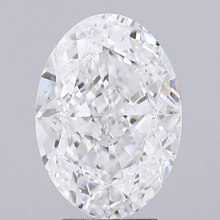 5.03ct Oval Lab Grown Diamond (Colour D, Clarity VVS2, IGI Certified)