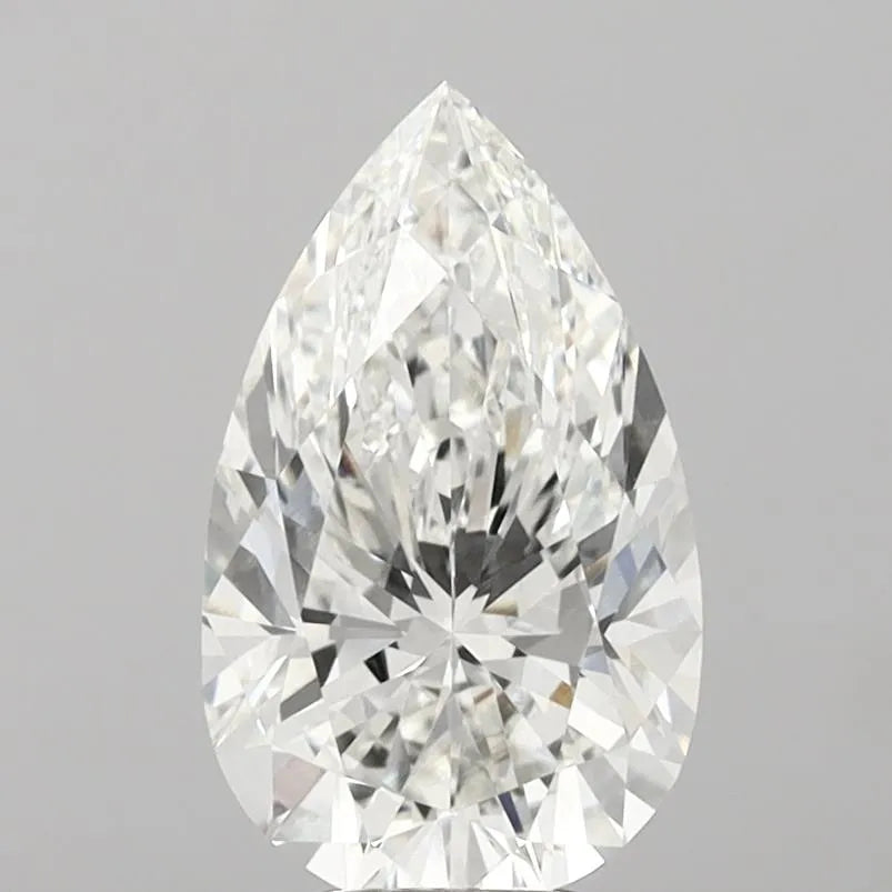 5.08ct Pear Lab Grown Diamond (Colour G, Clarity VVS2, IGI Certified)