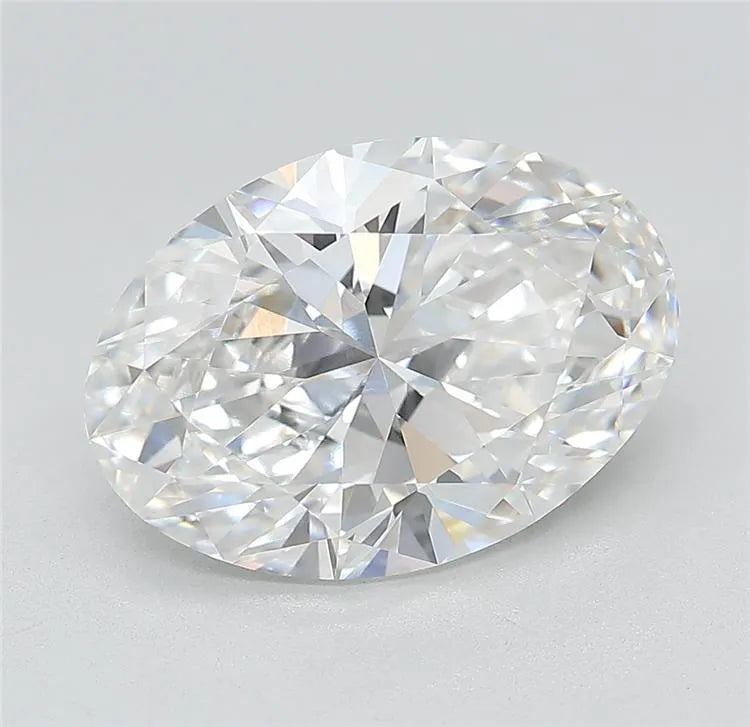 5.09ct Oval Lab Grown Diamond (Colour D, Clarity VVS2, Cut EX, IGI Certified)
