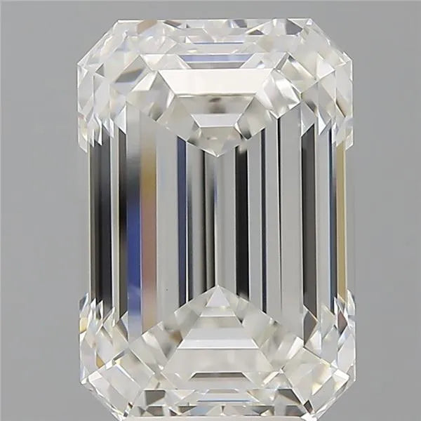 5.60ct Emerald Lab Grown Diamond (Colour F, Clarity VVS2, IGI Certified)