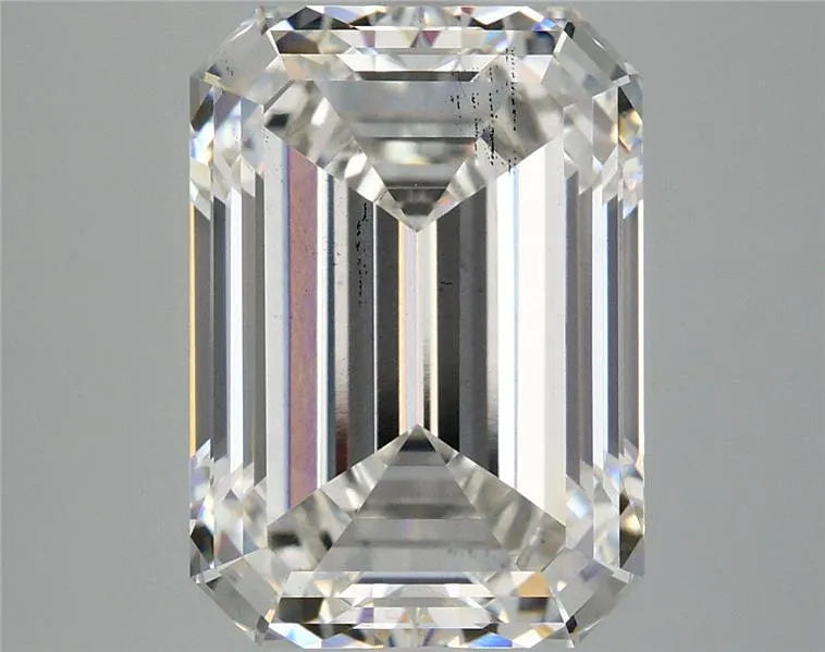 5.72ct Emerald Lab Grown Diamond (Colour F, Clarity SI1, IGI Certified)