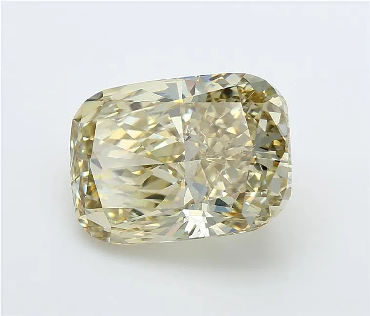 6.28ct Cushion modified Lab Grown Diamond (Colour Fancy Yellow, Clarity VVS2, IGI Certified)